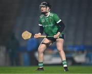 17 December 2022; Sarsfields Laura Glynn during the AIB All-Ireland Senior Camogie Club Championship Final match between Sarsfields of Galway and Loughgiel Shamrocks of Antrim at Croke Park in Dublin. Photo by Piaras Ó Mídheach/Sportsfile