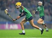17 December 2022; Caoimhe Kelly of Sarsfields during the AIB All-Ireland Senior Camogie Club Championship Final match between Sarsfields of Galway and Loughgiel Shamrocks of Antrim at Croke Park in Dublin. Photo by Stephen Marken/Sportsfile