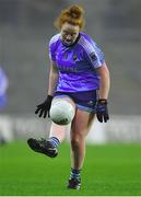 10 December 2022; Jessica Barry of Longford Slashers during the 2022 currentaccount.ie LGFA All-Ireland Senior Club Football Championship Final match between Donaghmoyne of Monaghan, and Kilkerrin-Clonberne of Galway at Croke Park in Dublin. Photo by Tyler Miller/Sportsfile