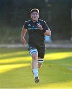20 December 2022; Joe McCarthy during a Leinster Rugby training session at the UCD in Dublin. Photo by David Fitzgerald/Sportsfile