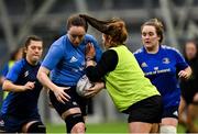21 December 2022; Clodagh Dunne during a Leinster Rugby Women's training session at IRFU HPU at the Sport Ireland Campus in Dublin. Photo by Piaras Ó Mídheach/Sportsfile