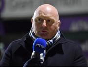 23 December 2022; Bernard Jackman of RTÉ before the United Rugby Championship match between Connacht and Ulster at The Sportsground in Galway. Photo by Piaras Ó Mídheach/Sportsfile