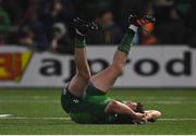 23 December 2022; Jack Carty of Connacht reacts after kicking a conversion attempt wide, in the last play of the match, during the United Rugby Championship match between Connacht and Ulster at The Sportsground in Galway. Photo by Piaras Ó Mídheach/Sportsfile