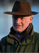 26 December 2022; Trainer Willie Mullins after sending out Saint Roi to win the Racing Post Novice Steeplechase on day one of the Leopardstown Christmas Festival at Leopardstown Racecourse in Dublin. Photo by Seb Daly/Sportsfile