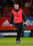 26 December 2022; Leinster head of athletic performance Charlie Higgins during the United Rugby Championship match between Munster and Leinster at Thomond Park in Limerick. Photo by Piaras Ó Mídheach/Sportsfile