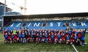 30 December 2022; Leinster and Ulster players after the Women's Interprovincial Friendly match between Leinster and Ulster at Energia Park in Dublin. Photo by David Fitzgerald/Sportsfile