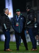 1 January 2023; Connacht director of rugby Andy Friend with Leinster head of rugby operations Guy Easterby and Leinster head coach Leo Cullen before the United Rugby Championship between Leinster and Connacht at RDS Arena in Dublin. Photo by Harry Murphy/Sportsfile