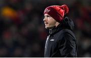 1 January 2023; Munster head of athletic performance Ged McNamara before the United Rugby Championship between Ulster and Munster at Kingspan Stadium in Belfast. Photo by Ramsey Cardy/Sportsfile