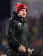 1 January 2023; Munster head of athletic performance Ged McNamara before the United Rugby Championship between Ulster and Munster at Kingspan Stadium in Belfast. Photo by Ramsey Cardy/Sportsfile