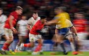 1 January 2023; Malakai Fekitoa of Munster during the United Rugby Championship between Ulster and Munster at Kingspan Stadium in Belfast. Photo by Ramsey Cardy/Sportsfile