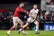 1 January 2023; Conor Murray of Munster during the United Rugby Championship between Ulster and Munster at Kingspan Stadium in Belfast. Photo by Ramsey Cardy/Sportsfile