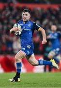 26 December 2022; Luke McGrath of Leinster during the United Rugby Championship match between Munster and Leinster at Thomond Park in Limerick. Photo by Eóin Noonan/Sportsfile