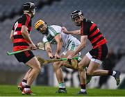 18 December 2022; Colin Fennelly of Shamrocks Ballyhale in action against, Barry Coughlan, right, and Ian Kenny of Ballygunner during the AIB GAA Hurling All-Ireland Senior Club Championship Semi-Final match between Ballygunner of Waterford and Shamrocks Ballyhale of Kilkenny at Croke Park in Dublin. Photo by Sam Barnes/Sportsfile