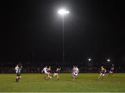 4 January 2023; Aaron Masterson of Kildare passes during the O'Byrne Cup Group A Round 1 match between Wexford and Kildare at St Patrick's Park in Enniscorthy, Wexford. Photo by Piaras Ó Mídheach/Sportsfile