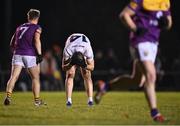 4 January 2023; Darragh Kirwan of Kildare reacts during the O'Byrne Cup Group A Round 1 match between Wexford and Kildare at St Patrick's Park in Enniscorthy, Wexford. Photo by Piaras Ó Mídheach/Sportsfile