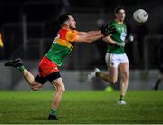 4 January 2023; Eric Molloy of Carlow during the O'Byrne Cup Group B Round 1 match between Carlow and Meath at Netwatch Cullen Park in Carlow. Photo by Ray McManus/Sportsfile