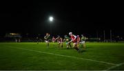 5 January 2023; Alan Cadogan of Cork is tackled by Kyle O'Connor of Kerry during the Co-Op Superstores Munster Hurling League Group 2 match between Kerry and Cork at Austin Stack Park in Tralee, Kerry. Photo by Brendan Moran/Sportsfile