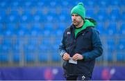 6 January 2023; Ireland strength and conditioning coach Micheál Devane before a friendly match between Ireland U20 and Leinster Development at Energia Park in Dublin. Photo by Seb Daly/Sportsfile