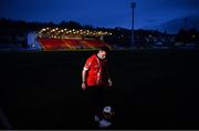 6 January 2023; New Derry City signing Ben Doherty poses for a portrait at the Ryan McBride Brandywell Stadium in Derry. Photo by Ben McShane/Sportsfile