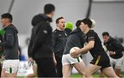 6 January 2023; Leitrim manager Andy Moran before the Connacht FBD League Round 1 match between Leitrim and Galway at the NUI Galway Connacht GAA Air Dome in Bekan, Mayo. Photo by David Fitzgerald/Sportsfile