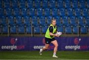 6 January 2023; Dannah O’Brien during a Leinster Rugby women's captain's run at Energia Park in Dublin. Photo by Seb Daly/Sportsfile