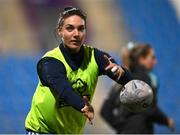 6 January 2023; Elaine Anthony during a Leinster Rugby women's captain's run at Energia Park in Dublin. Photo by Seb Daly/Sportsfile