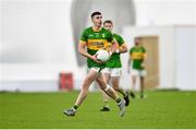 6 January 2023; Jack Heslin of Leitrim during the Connacht FBD League Round 1 match between Leitrim and Galway at the NUI Galway Connacht GAA Air Dome in Bekan, Mayo. Photo by David Fitzgerald/Sportsfile