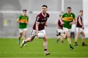 6 January 2023; Ian Burke of Galway during the Connacht FBD League Round 1 match between Leitrim and Galway at the NUI Galway Connacht GAA Air Dome in Bekan, Mayo. Photo by David Fitzgerald/Sportsfile
