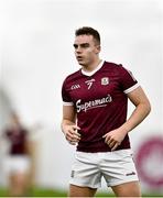 6 January 2023; Daniel Flaherty of Galway during the Connacht FBD League Round 1 match between Leitrim and Galway at the NUI Galway Connacht GAA Air Dome in Bekan, Mayo. Photo by David Fitzgerald/Sportsfile