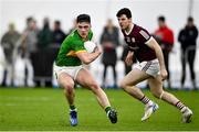 6 January 2023; Riordan O'Rourke of Leitrim during the Connacht FBD League Round 1 match between Leitrim and Galway at the NUI Galway Connacht GAA Air Dome in Bekan, Mayo. Photo by David Fitzgerald/Sportsfile