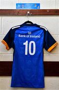 7 January 2023; The jerseys of Leinster's Dannah O’Brien hangs in the dressing room before the Vodafone Women’s Interprovincial Championship Round One match between Leinster and Connacht at Energia Park in Dublin. Photo by Seb Daly/Sportsfile