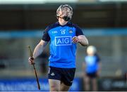 7 January 2023; Cian O'Sullivan of Dublin reacts after missing an opportunity on goal during the Walsh Cup Group 1 Round 1 match between Dublin and Antrim at Parnell Park in Dublin. Photo by Tyler Miller/Sportsfile