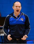 7 January 2023; Waterford Wildcats head coach Tommy O'Mahony during the Basketball Ireland Paudie O'Connor Cup Semi-Final match between Waterford Wildcats and Killester at Neptune Stadium in Cork. Photo by Brendan Moran/Sportsfile