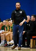 7 January 2023; Trinity Meteors head coach Niall Berry during the Basketball Ireland Paudie O'Connor Cup Semi-Final match between DCU Mercy and Trinity Meteors at Neptune Stadium in Cork. Photo by Brendan Moran/Sportsfile
