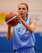 7 January 2023; Nicole Clancy of DCU Mercy during the Basketball Ireland Paudie O'Connor Cup Semi-Final match between DCU Mercy and Trinity Meteors at Neptune Stadium in Cork. Photo by Brendan Moran/Sportsfile