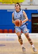 7 January 2023; Lindsey Abed of DCU Mercy during the Basketball Ireland Paudie O'Connor Cup Semi-Final match between DCU Mercy and Trinity Meteors at Neptune Stadium in Cork. Photo by Brendan Moran/Sportsfile