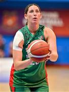 7 January 2023; Celena Taborn of Trinity Meteors during the Basketball Ireland Paudie O'Connor Cup Semi-Final match between DCU Mercy and Trinity Meteors at Neptune Stadium in Cork. Photo by Brendan Moran/Sportsfile