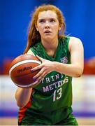 7 January 2023; Claire Melia of Trinity Meteors during the Basketball Ireland Paudie O'Connor Cup Semi-Final match between DCU Mercy and Trinity Meteors at Neptune Stadium in Cork. Photo by Brendan Moran/Sportsfile