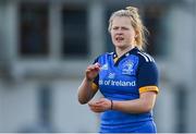 7 January 2023; Dannah O’Brien of Leinster during the Vodafone Women’s Interprovincial Championship Round One match between Leinster and Connacht at Energia Park in Dublin. Photo by Seb Daly/Sportsfile