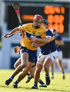 8 January 2023; Peter Duggan of Clare in action against Enda Heffernan of Tipperary during the Co-Op Superstores Munster Hurling League Group 1 match between Tipperary and Clare at McDonagh Park in Nenagh, Tipperary. Photo by Sam Barnes/Sportsfile