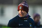 8 January 2023; Westmeath manager Joe Fortune during the Walsh Cup Group 1 Round 1 match between Galway and Westmeath at Duggan Park in Ballinasloe, Galway. Photo by Eóin Noonan/Sportsfile