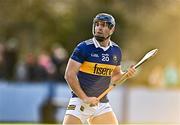 8 January 2023; Jason Forde of Tipperary after scoring his side's  second goal, a penalty, during the Co-Op Superstores Munster Hurling League Group 1 match between Tipperary and Clare at McDonagh Park in Nenagh, Tipperary. Photo by Sam Barnes/Sportsfile
