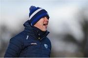 8 January 2023; Laois manager Willie Maher during the Walsh Cup Group 2 Round 1 match between Laois and Wexford at St Fintan's GAA Grounds in Mountrath, Laois. Photo by Seb Daly/Sportsfile