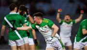 8 January 2023; Tiernán Flannagan of Glen celebrates his 31st minute goal during the AIB GAA Football All-Ireland Senior Club Championship Semi-Final match between Moycullen of Galway and Glen of Derry at Croke Park in Dublin. Photo by Ray McManus/Sportsfile