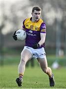 7 January 2023; Liam Doyle of Wexford during the O'Byrne Cup Group A Round 2 match between Westmeath and Wexford at The Downs GAA club in Mullingar, Westmeath. Photo by Sam Barnes/Sportsfile
