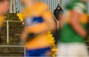 8 January 2023; Cork football manager John Cleary looks on during the McGrath Cup Group A match between Kerry and Clare at Austin Stack Park in Tralee, Kerry. Photo by Brendan Moran/Sportsfile