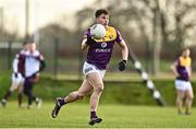 7 January 2023; Paudie Hughes of Wexford during the O'Byrne Cup Group A Round 2 match between Westmeath and Wexford at The Downs GAA club in Mullingar, Westmeath. Photo by Sam Barnes/Sportsfile