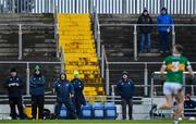 8 January 2023; Cork football manager John Ceary, second from right, looks on from the terraces during the McGrath Cup Group A match between Kerry and Clare at Austin Stack Park in Tralee, Kerry. Photo by Brendan Moran/Sportsfile