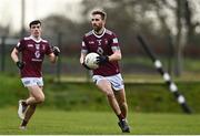 7 January 2023; Kevin Maguire of Westmeath during the O'Byrne Cup Group A Round 2 match between Westmeath and Wexford at The Downs GAA club in Mullingar, Westmeath. Photo by Sam Barnes/Sportsfile
