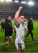 8 January 2023; Eunan Mulholland of Glen celebrates after the AIB GAA Football All-Ireland Senior Club Championship Semi-Final match between Moycullen of Galway and Glen of Derry at Croke Park in Dublin. Photo by Daire Brennan/Sportsfile